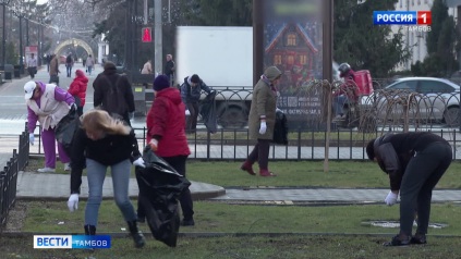 В Тамбове стартовал месяц по благоустройству