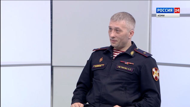 Вести-Интервью. Начальник Управления Росгвардии по Коми Алексей Петренко