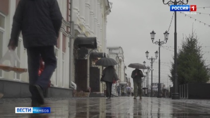 В Тамбове несколько дней прогнозируют дожди