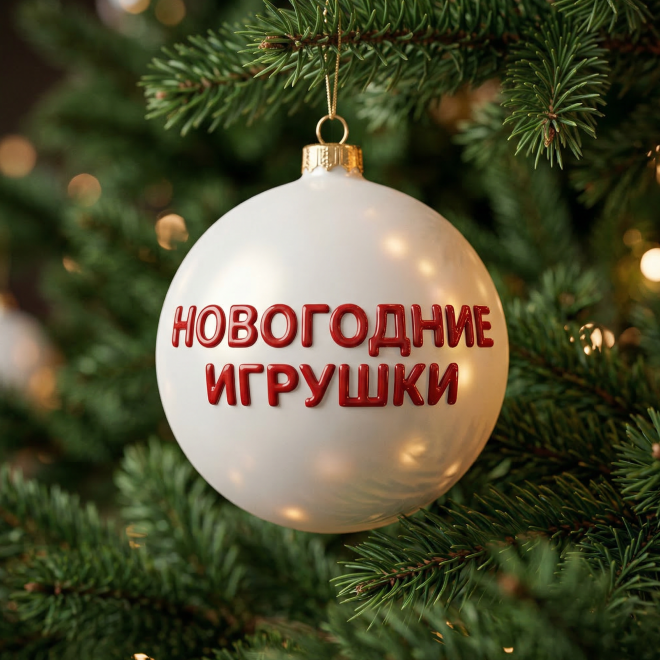 Новогодние игрушки