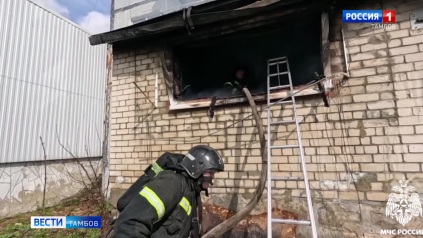 В Тамбове при пожаре пострадали жители многоэтажки