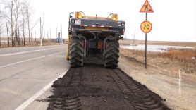 На трассе Ивановка — Толстовка приступили к ремонту 16-километрового участка