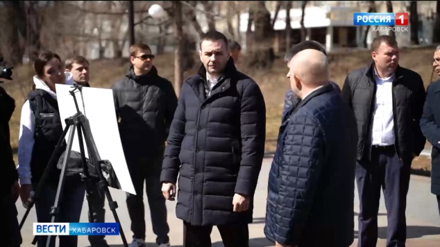 Дмитрий Демешин дал старт обновлению хабаровских бульваров: "До 1 сентября покажите картинку"