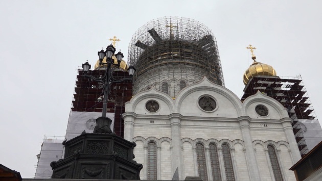 Храм Христа Спасителя: обновленный облик с космическими технологиями