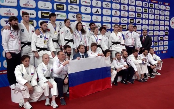 Россия заняла третье место в общекомандном зачете чемпионата Европы по дзюдо