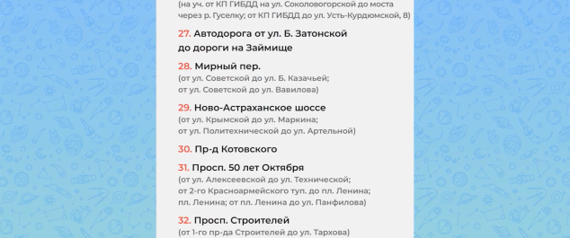 Более 70 дорог в этом году отремонтируют в Саратове
