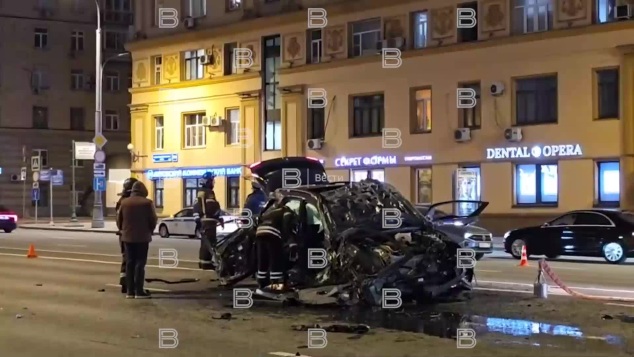 Массовая авария произошла в центре Москвы