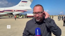 Журналист Бернвальд показал гуманитарный груз, отправленный из РФ в Ливан