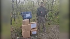 Военнослужащие с фронта благодарят Шимановск за гуманитарную помощь