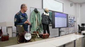В БГПУ студентам рассказали о ликвидации последствий Чернобыльской катастрофы