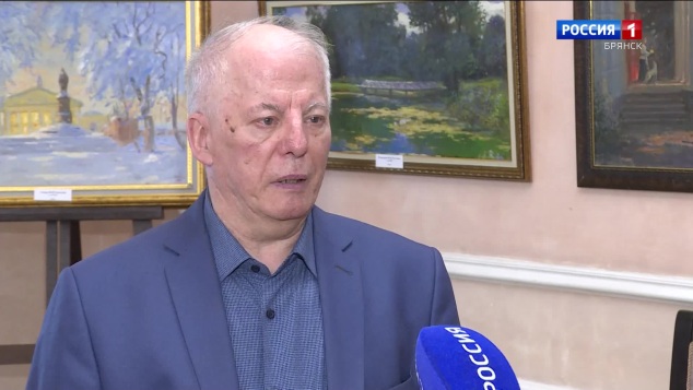 Михаил Решетнёв о персональной выставке "Сердцу милые края"