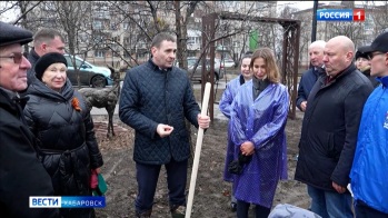 «Каждую полянку превратим в скверы»: Дмитрий Демешин задал темп благоустройства Хабаровска