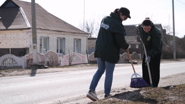 В Никольском прошел массовый субботник перед Днем Победы