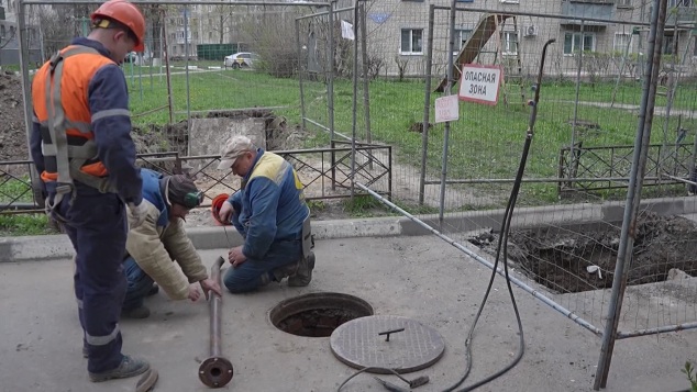 В Белгороде ведутся ремонтно‑восстановительные работы