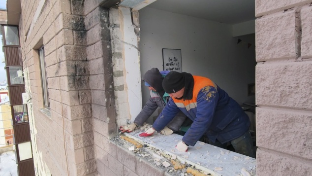 За неделю в Белгородском округе восстановили 25 жилых объектов