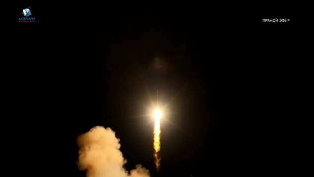 Космический грузовик на старте: "Прогресс МС-34" доставит на МКС новый "Орлан"
