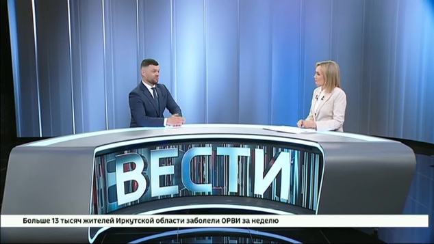 Гость студии — председатель некоммерческой организации «Экология Байкала» Вадим Логунов