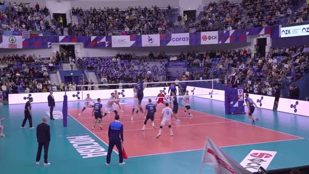 Московское "Динамо" в пятый раз в истории выиграло чемпионат России по волейболу