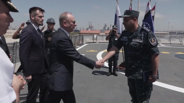 Патрушев посетил военно-морскую базу и судоверфь в Александрии