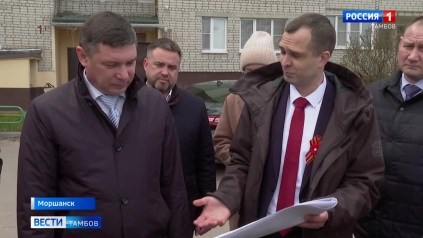 В Моршанске выбирают территорию для благоустройства