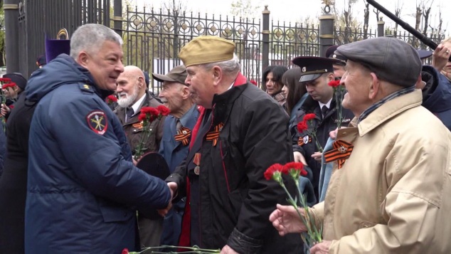 Руководство столичной полиции встретилось с ветеранами Великой Отечественной войны