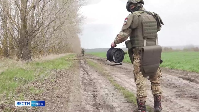 В курском приграничье продолжается разминирование