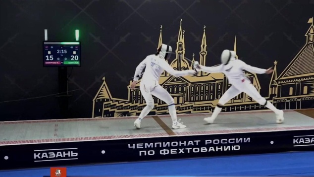 Сборная Москвы выиграла командные соревнования шпажистов и у мужчин, и у женщин на чемпионате России по фехтованию в Казани