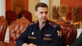Василий Орлов встретился с новым начальником Управления Росгвардии по Амурской области