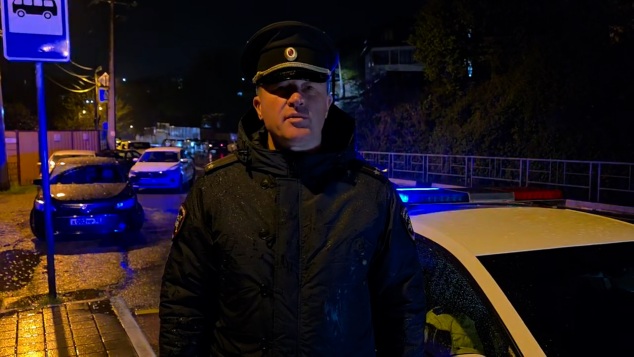 Госавтоинспекция Сочи опубликовала видео с места гибель звезды КВН Елены Рыбалко