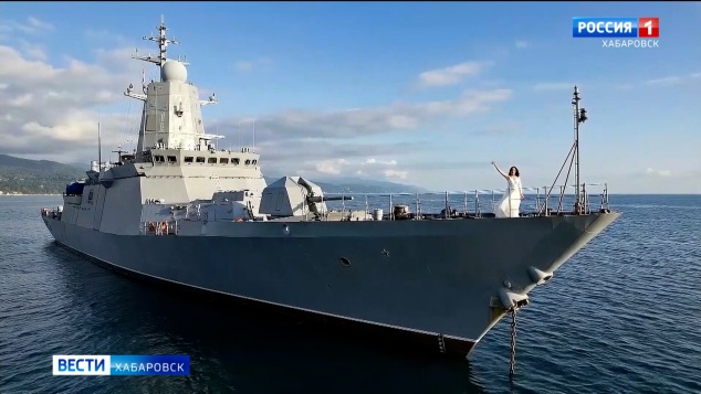 «Это гордость для нашего завода»: на Амурском судостроительном выбрали невесту корвета «Грозный»