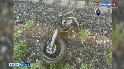 14-летний подросток на мотоцикле погиб под колёсами поезда