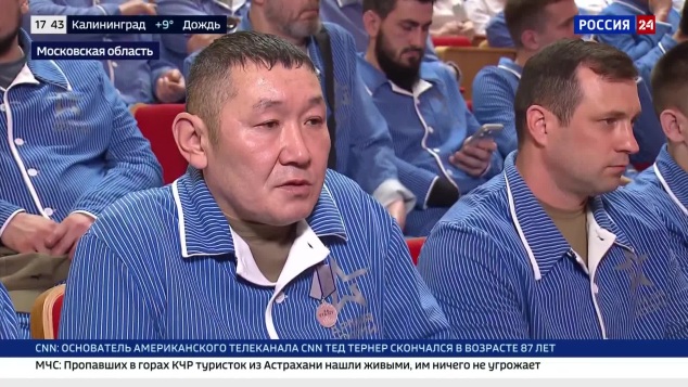 В госпитале имени Вишневского чествовали героев