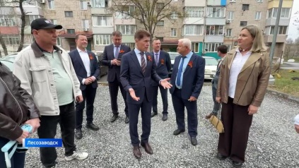 Парк Ружино в Лесозаводске преобразился по проектам ТОС