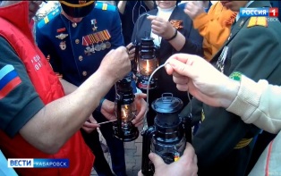 «С каждым годом география акции расширяется»: в Хабаровск впервые доставили частицу Вечного огня