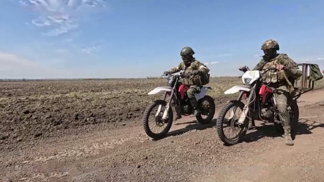 70й гвардейский мотострелковый полк оттачивает мастерство в Запорожской области.