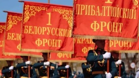 Ветераны, военнослужащие и юнармейцы: военный парад в амурской столице