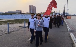 "Рассветом Победы" открыли праздничные мероприятия сегодня в Благовещенске