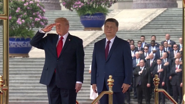 Трамп прибыл в Пекин: начались переговоры с Си Цзиньпином