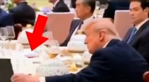 Трамп подсмотрел в меню Си Цзиньпина, пока тот отлучился