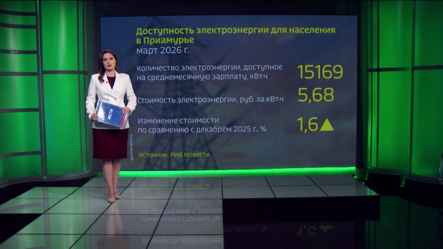 Приамурье на седьмом месте среди субъектов Дальнего Востока по доступности электроэнергии