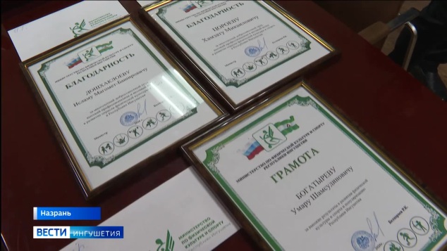 Ингушетия чествует серебряного призёра Первенства Европы по греко-римской борьбе