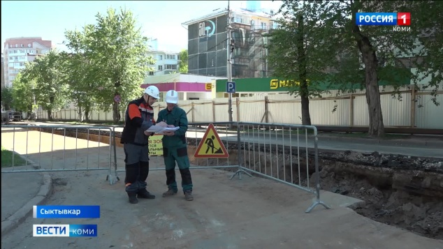 В Сыктывкаре продолжается ремонт дорог
