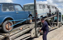 Автомобили и оборудование для нужд СВО доставили из Благовещенска в Ростов-на-Дону