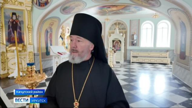 В селе Верхоленск Качугского района идет реставрация Собора Воскресения Христова