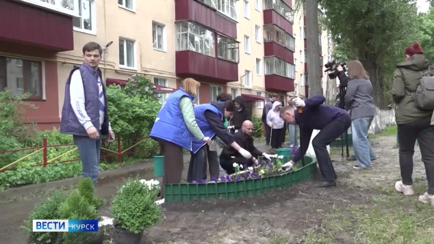 Куряне отмечают День соседей в разных районах города