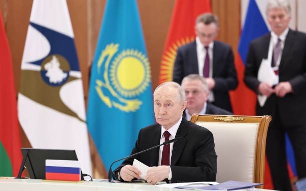 Путин заявил о росте товарооборота внутри ЕАЭС выше 95 млрд долларов