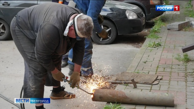 В Белгороде продолжается масштабный ремонт тепловых магистралей