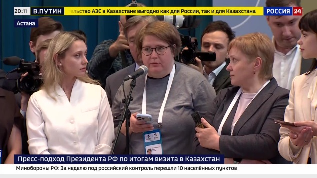 Путин заявляет о готовности защитить базы в Калининграде от угроз НАТО.