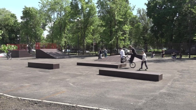В Сеймском округе Курска открыли парк «Молодёжный» и запустили фонтан