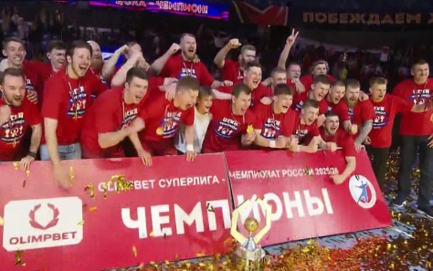 Мужской гандбольный ЦСКА вернул себе чемпионский титул